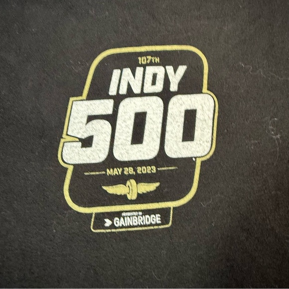 Indy 500 Black Short Sleeve Tee - Picture 2 of 7